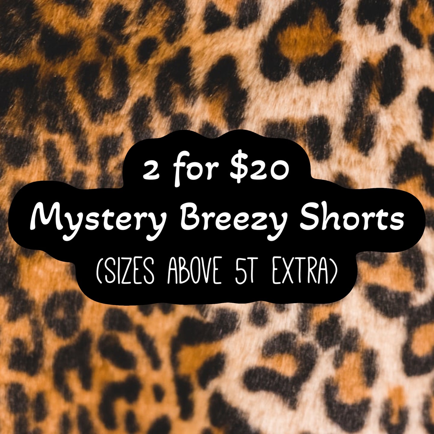 2/20 Mystery Kids Breezy Shorts