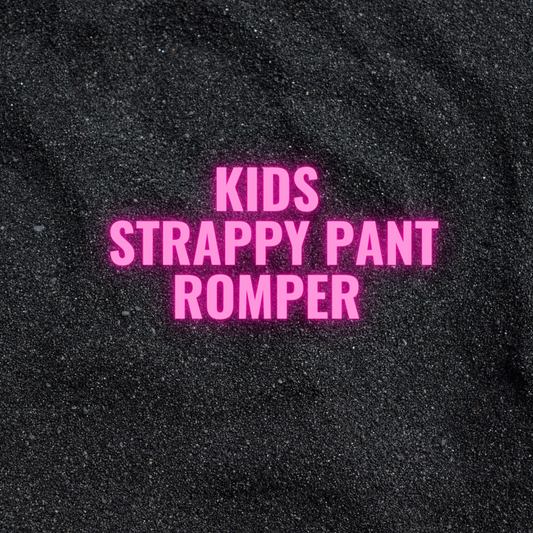 Kids Strappy Pant Romper