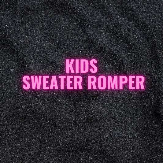 Kids Sweater Romper