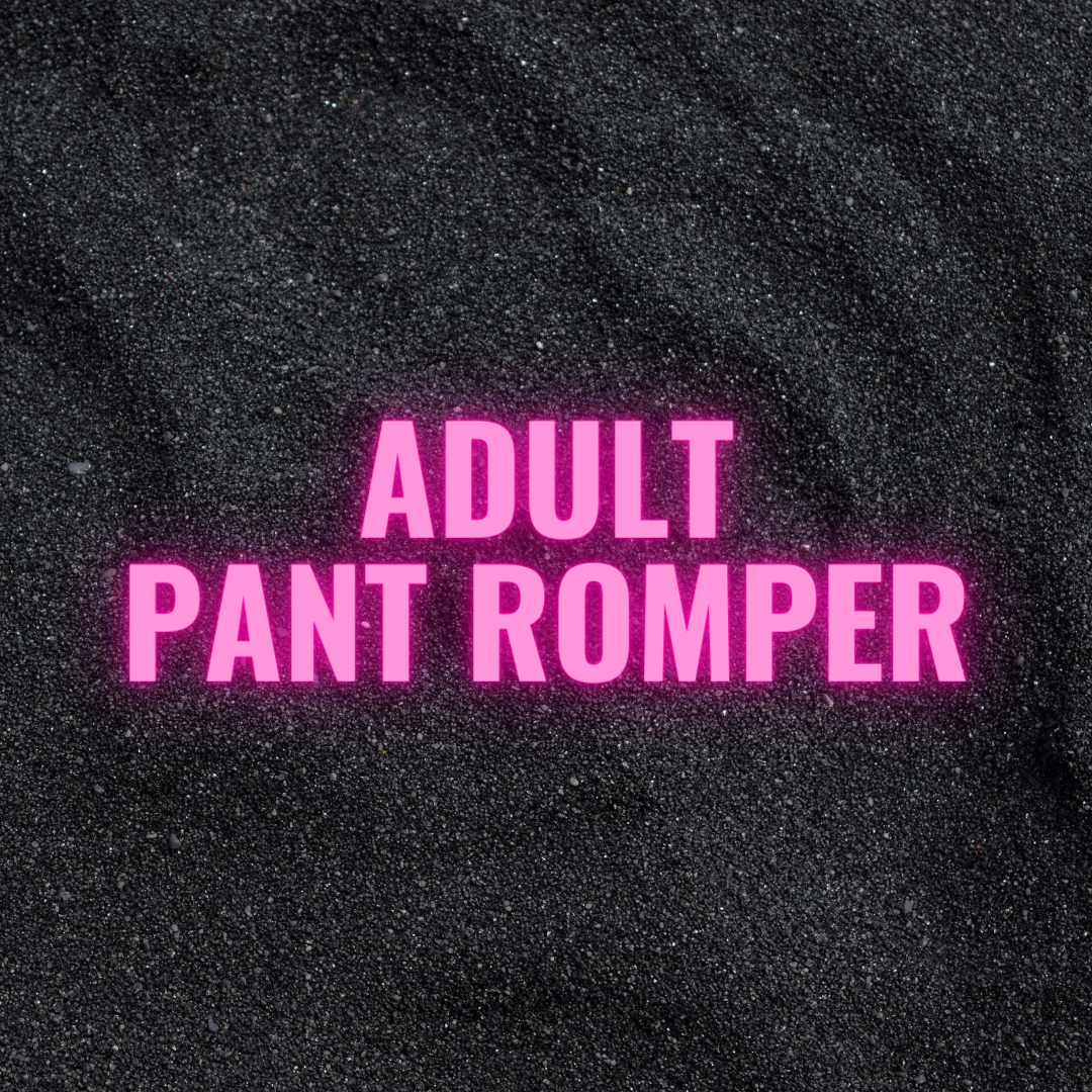 Adult Pant Romper