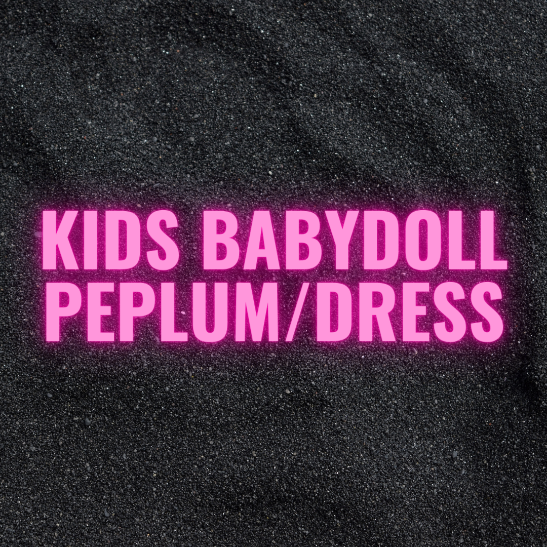 Kids Babydoll Peplum/Dress