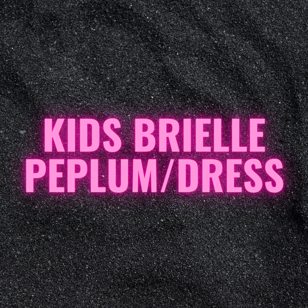 Kids Brielle Peplum/Dress