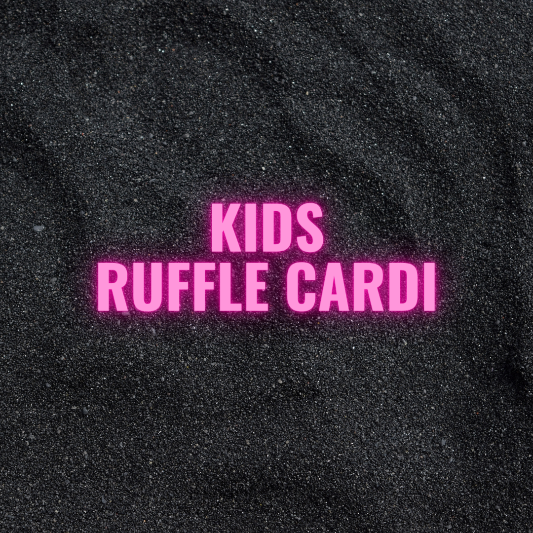 Kids Ruffle Cardi