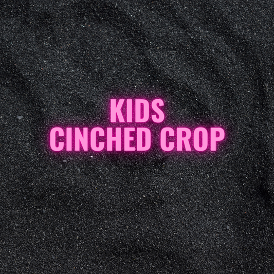 Kids Cinched Crop Top