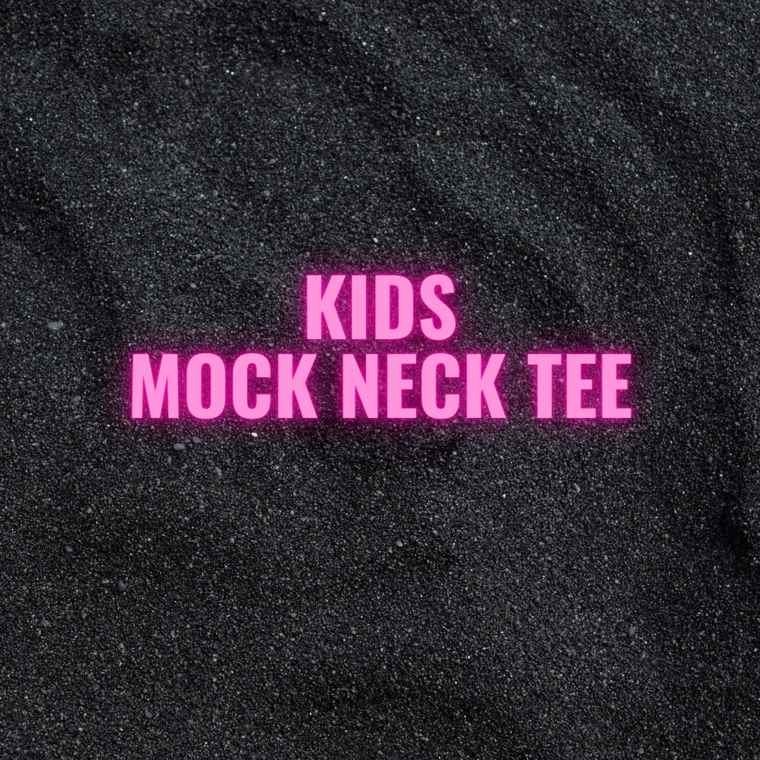 Kids Mock Neck Tee